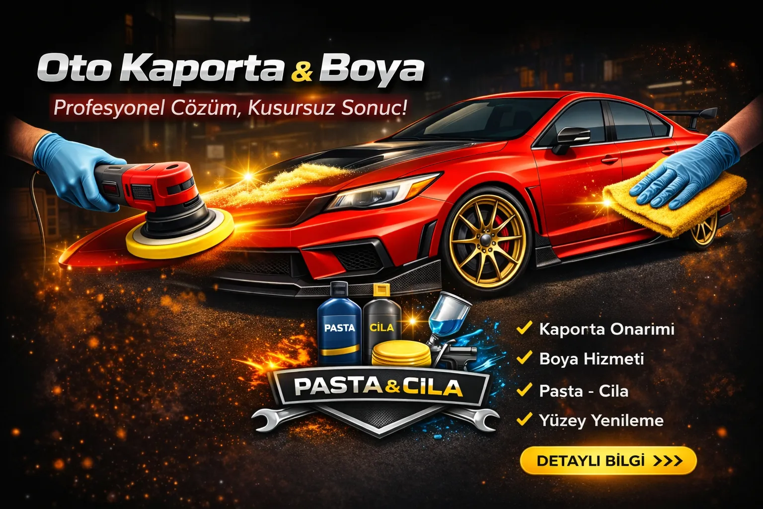 Boyasız Göçük Düzeltme 